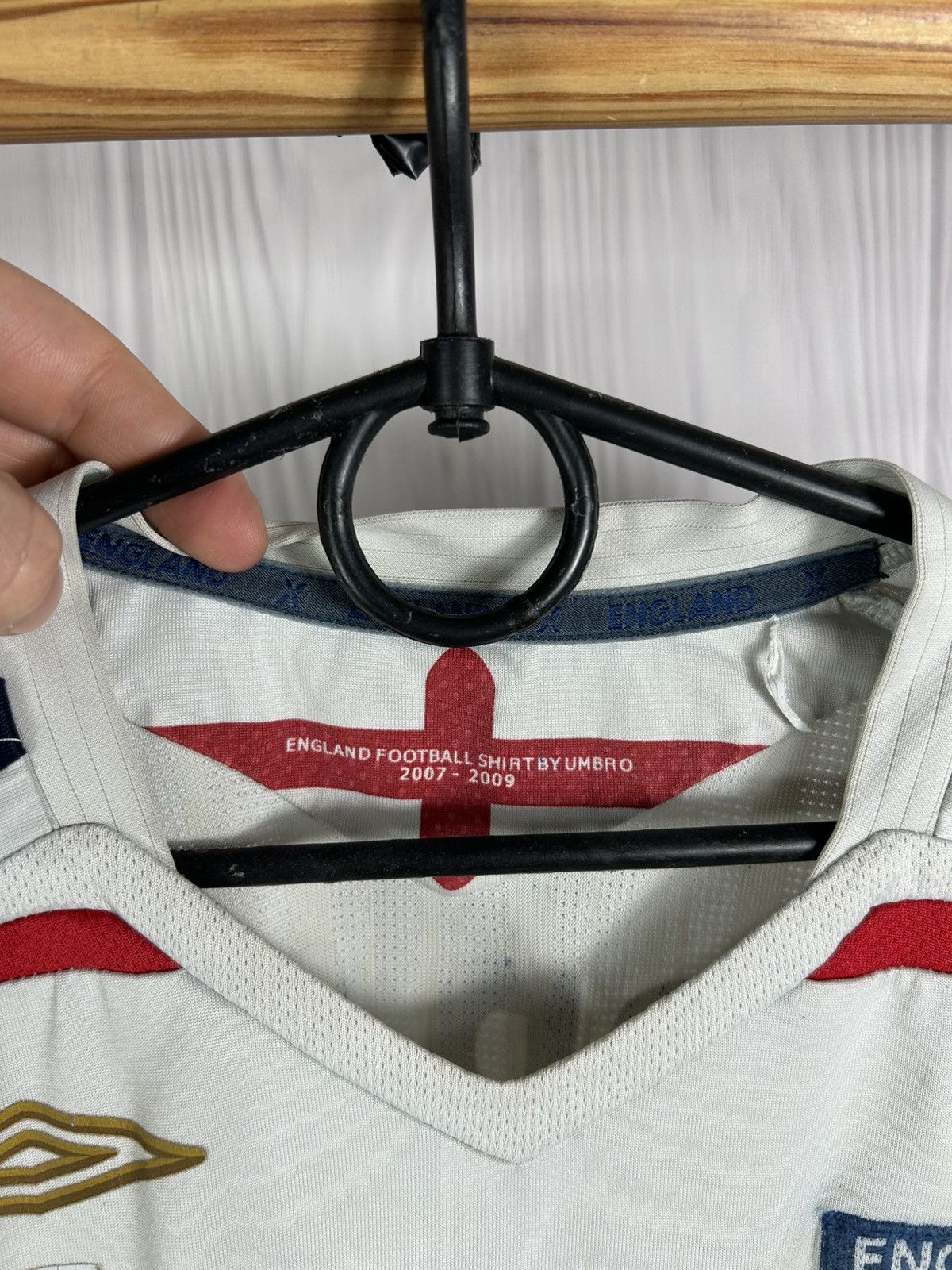 Umbro 4 Gerrard England National Team 2007/09 Home Jersey Umbro Size US S / EU 44-46 / 1 - 19 Thumbnail