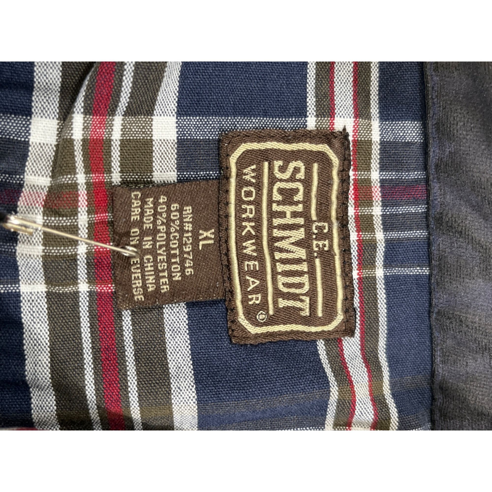 Other C.E. Schmidt Workwear Men's Blue Flannel Shirt/Button Up Sz Size US XL / EU 56 / 4 - 4 Thumbnail
