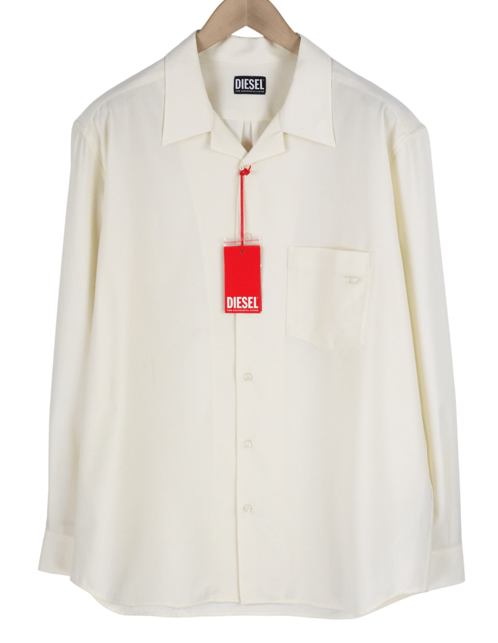 Diesel S-WOOLY L Wool Blend Notched Light 40538 Size US L / EU 52-54 / 3 - 1 Thumbnail