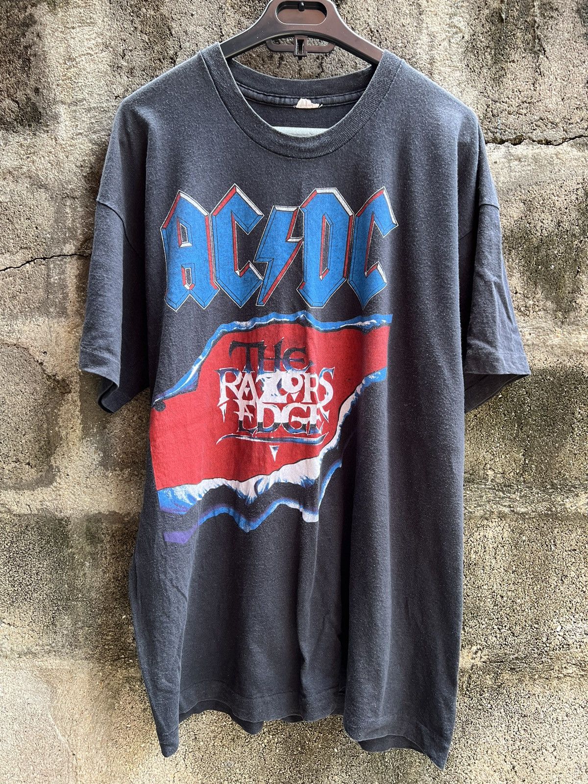 AC/DC × Vintage AC/DC Tour 90 shirt vintage Size US L / EU 52-54 / 3 - 2 Thumbnail