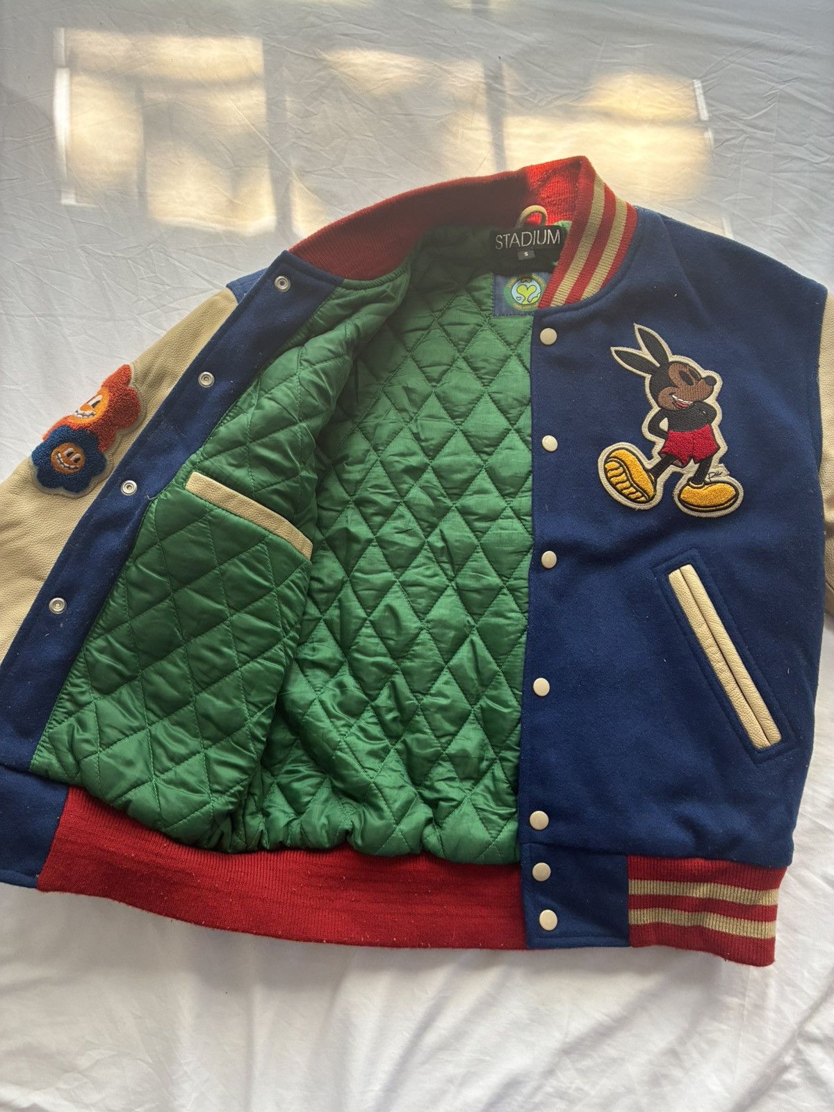 Stadium Goods Rello Varsity Jacket in Blue, Men's — image 5 of 5