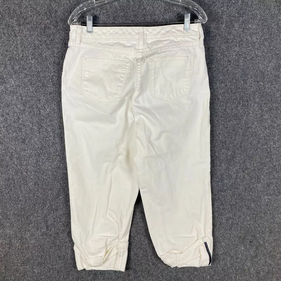 L.L. Bean LL Bean Jeans Women's Size 8 Regular Favorite Crop White Size 30" / US 8 / IT 44 - 5 Thumbnail