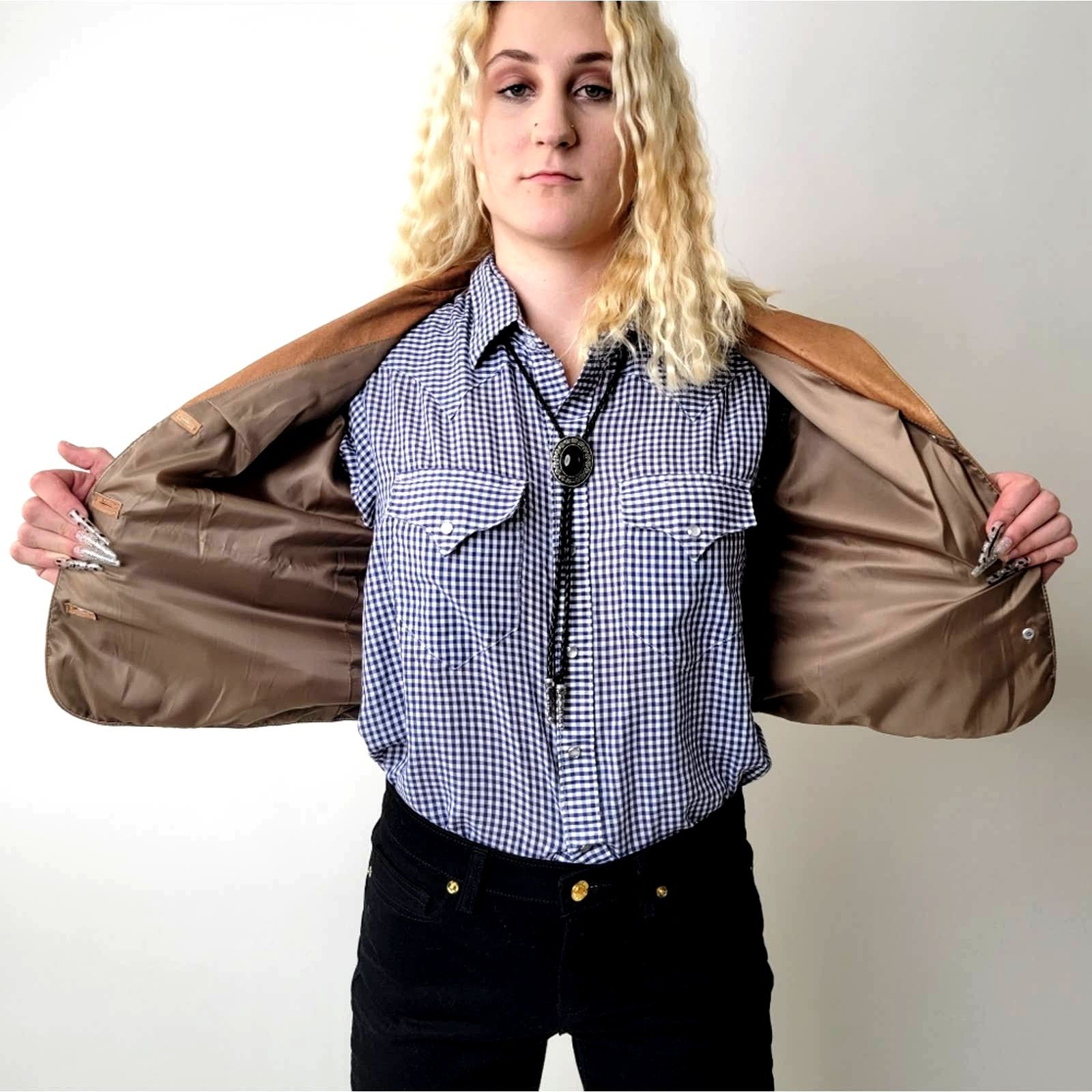 Wilsons Leather Slim Cut Western Leather Jacket by Wisons Leather - S Size S / US 4 / IT 40 - 3 Thumbnail