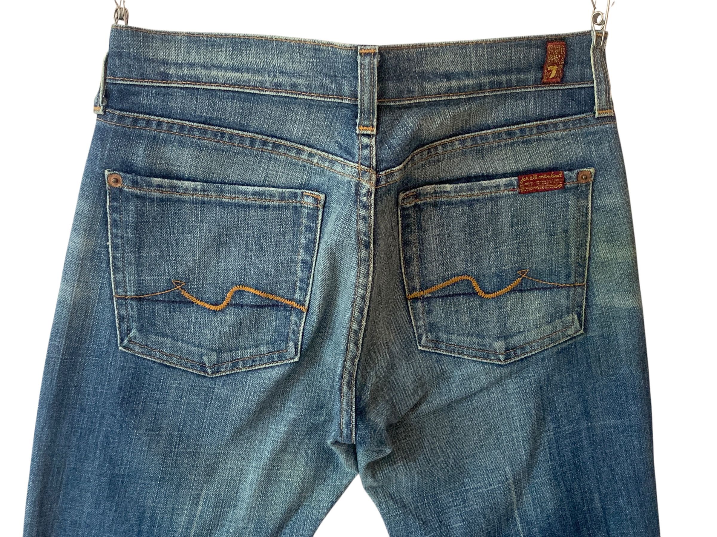 7 For All Mankind 7 for all Mankind Jeans Bootcut Jeans Size 25" / US 0 / IT 36 - 6 Thumbnail