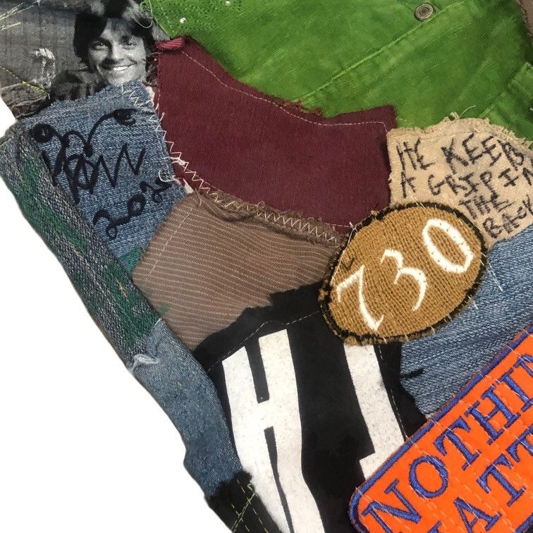 Asspizza Ass Pizza Patchwork Jeans Size US 30 / EU 46 - 14 Thumbnail