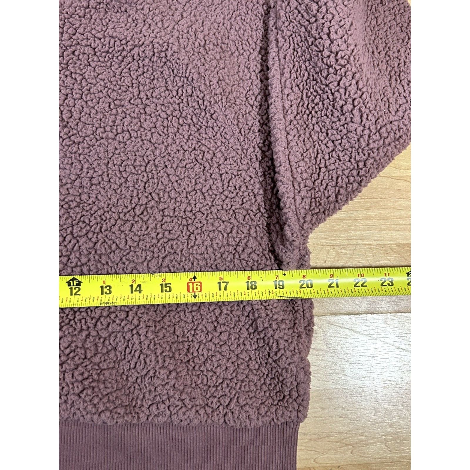 Pinko VS PINK Sherpa Fleece Sweatshirt 1/4 Zip sz Small Size S / US 4 / IT 40 - 4 Thumbnail