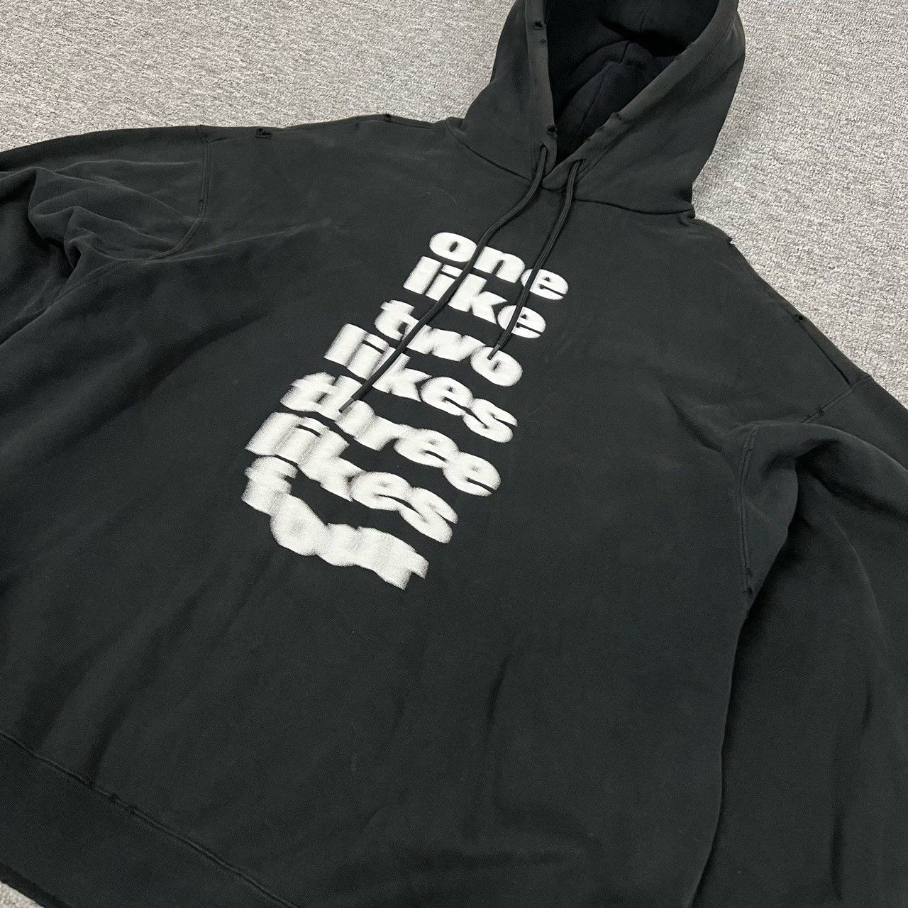 Balenciaga Balenciaga Waterfront Phantom Letter Print Destroyed Worn H Size US S / EU 44-46 / 1 - 3 Thumbnail
