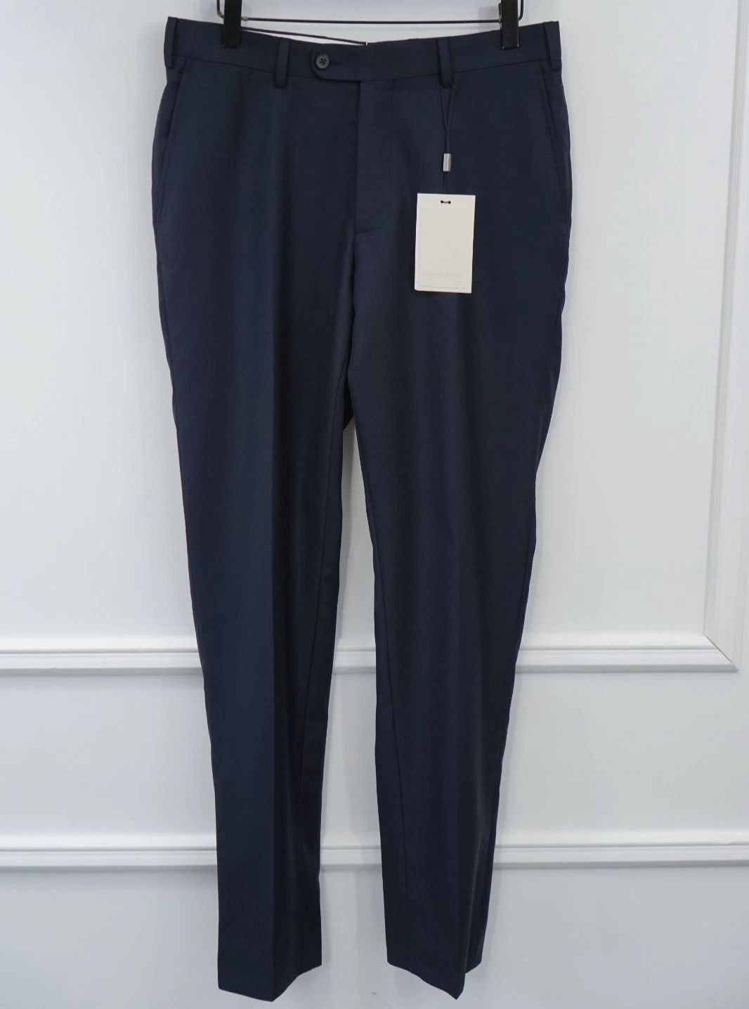 Suitsupply Men Suitsupply Pants Navy Brescia S110 Vitale Barberis US36S Size 36S - 1 Thumbnail