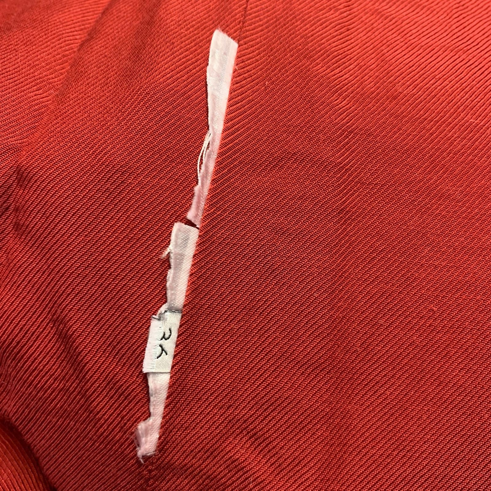 Stella McCartney STELLA McCARTNEY M Red Faux Fur Notch Lapel Coat Size M / US 6-8 / IT 42-44 - 4 Thumbnail