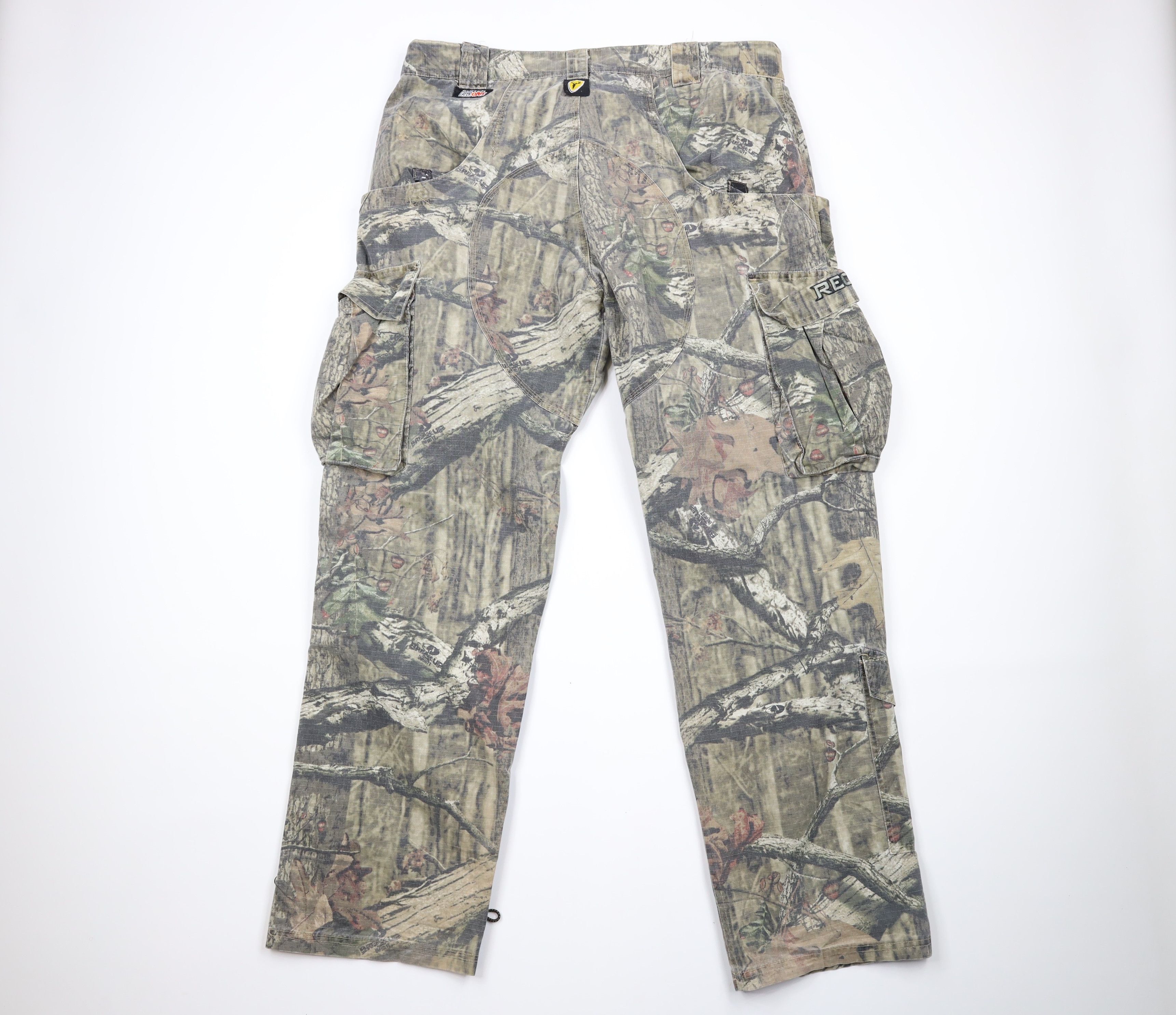 Vintage Vintage Streetwear Camouflage Leg Double Knee Cargo Pants Size US 38 / EU 54 - 7 Thumbnail