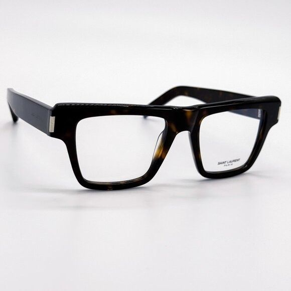 Yves Saint Laurent NEW SAINT LAURENT EYEGLASSES SL469 OPT 002 HAVANA WOMEN EYEW Size ONE SIZE - 4 Thumbnail