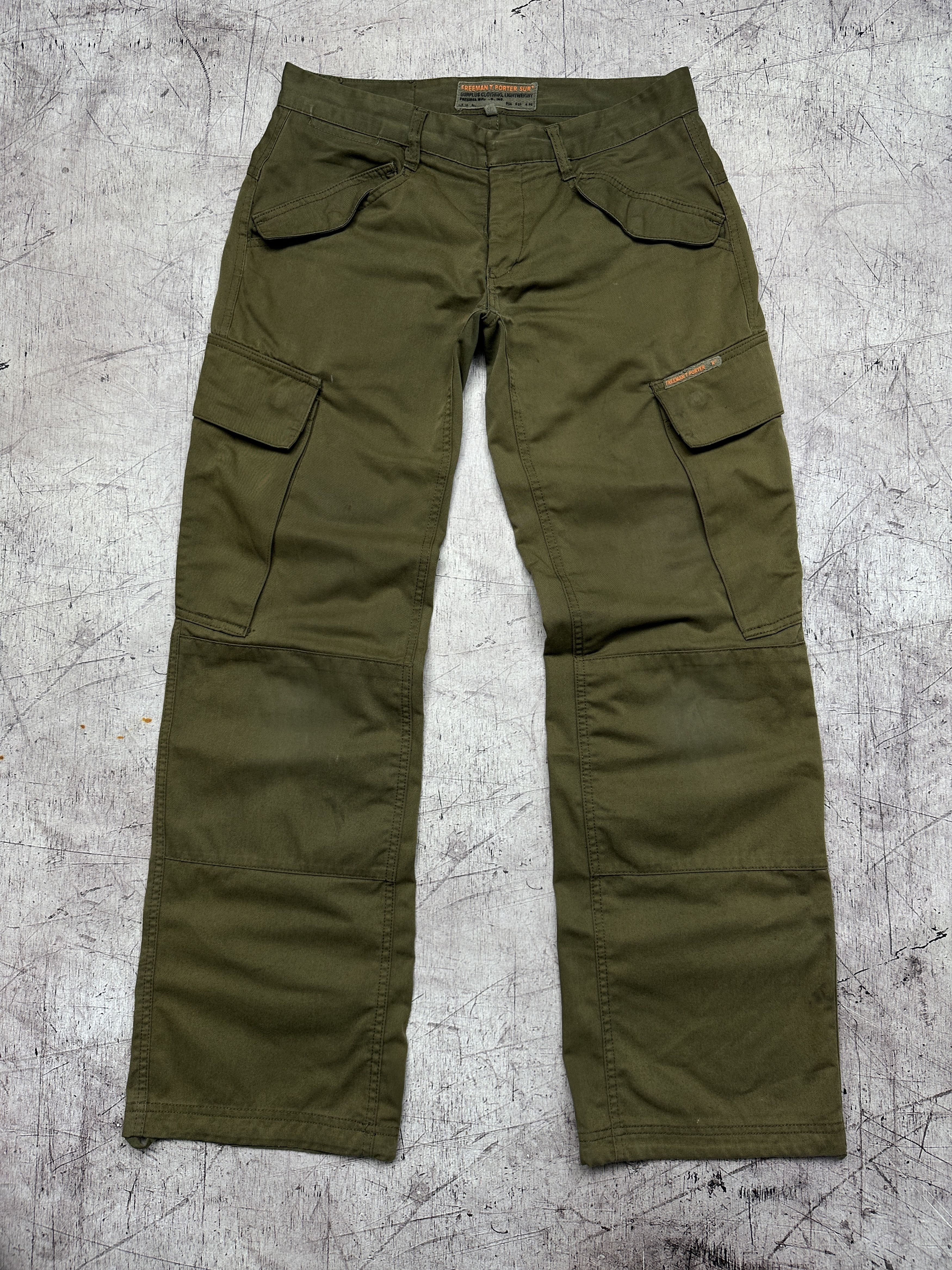 Freeman T. Porter Freeman T. Porter Mens Workwear Military Cargo Pants Size US 32 / EU 48 - 1 Thumbnail