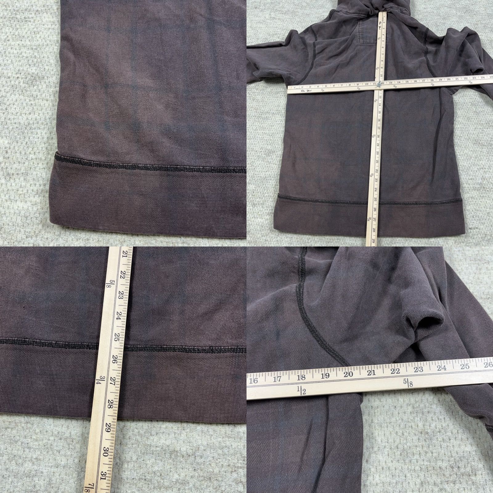 American Eagle Outfitters VINTAGE American Eagle Outfitters Hoodie Women XL Brown Full Zip Jacket Sun Faded Worn Size XL / US 12-14 / IT 48-50 - 8 Thumbnail