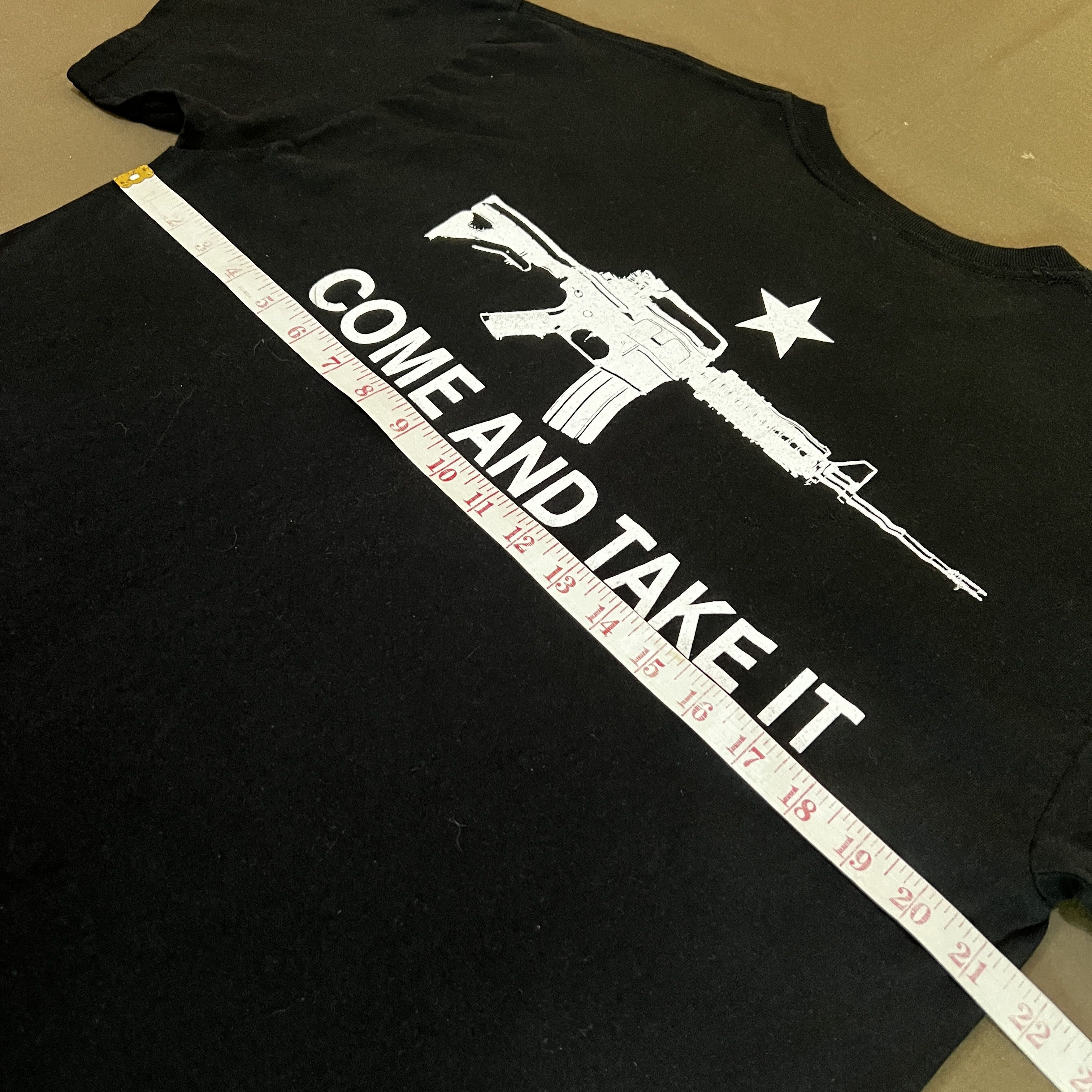Gildan AR-15–style rifle Gun Come and Take It’ Promo Tee Size US L / EU 52-54 / 3 - 6 Thumbnail