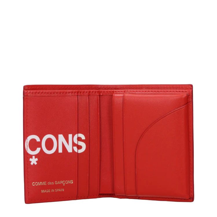 Comme des Garcons ob1o1e1024 Size: OS / Leather Wallet in Red Size ONE SIZE - 2 Thumbnail