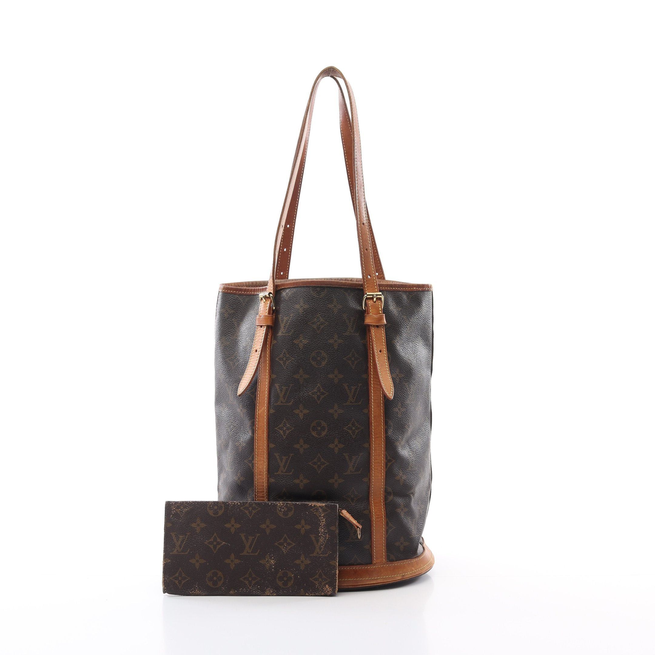 Louis Vuitton Louis Vuitton Bucket Gm Monogram Shoulder Bag Leather Brown Size ONE SIZE - 1 Thumbnail