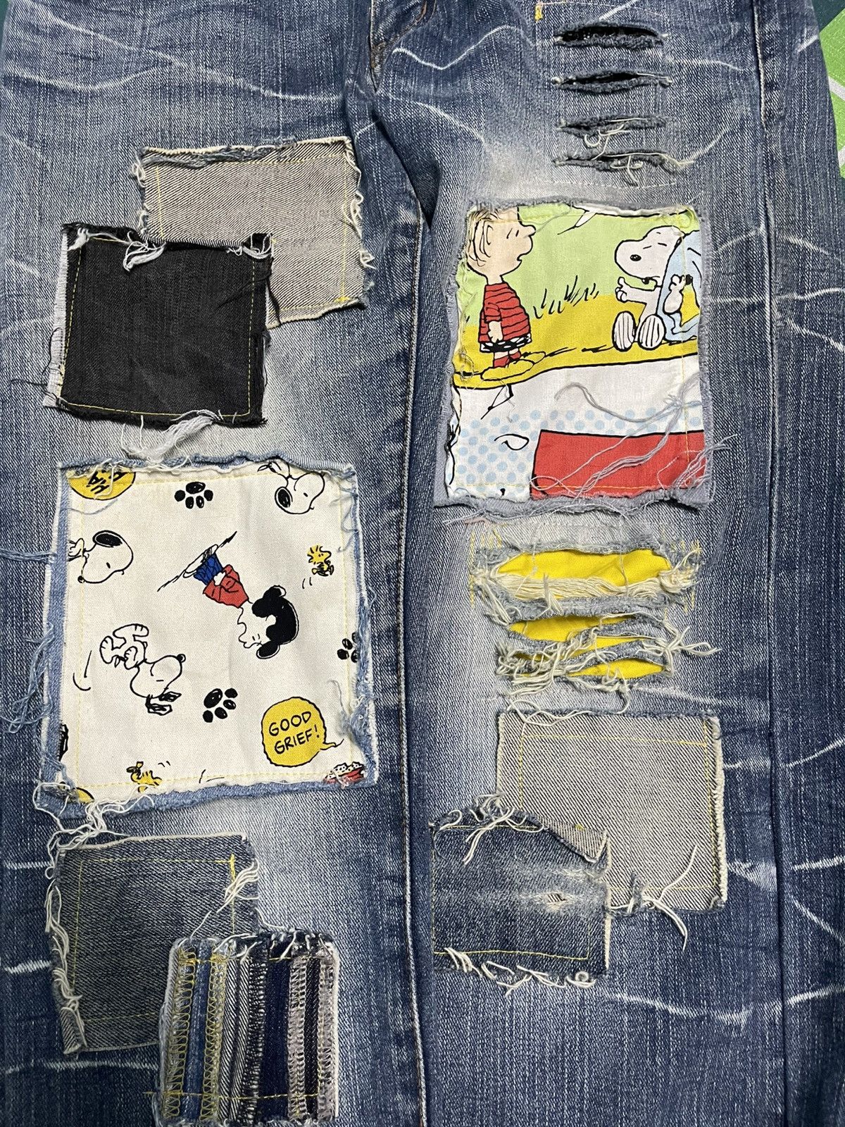 Japanese Brand Root Tree Style Japanese Denim Size US 32 / EU 48 - 9 Thumbnail