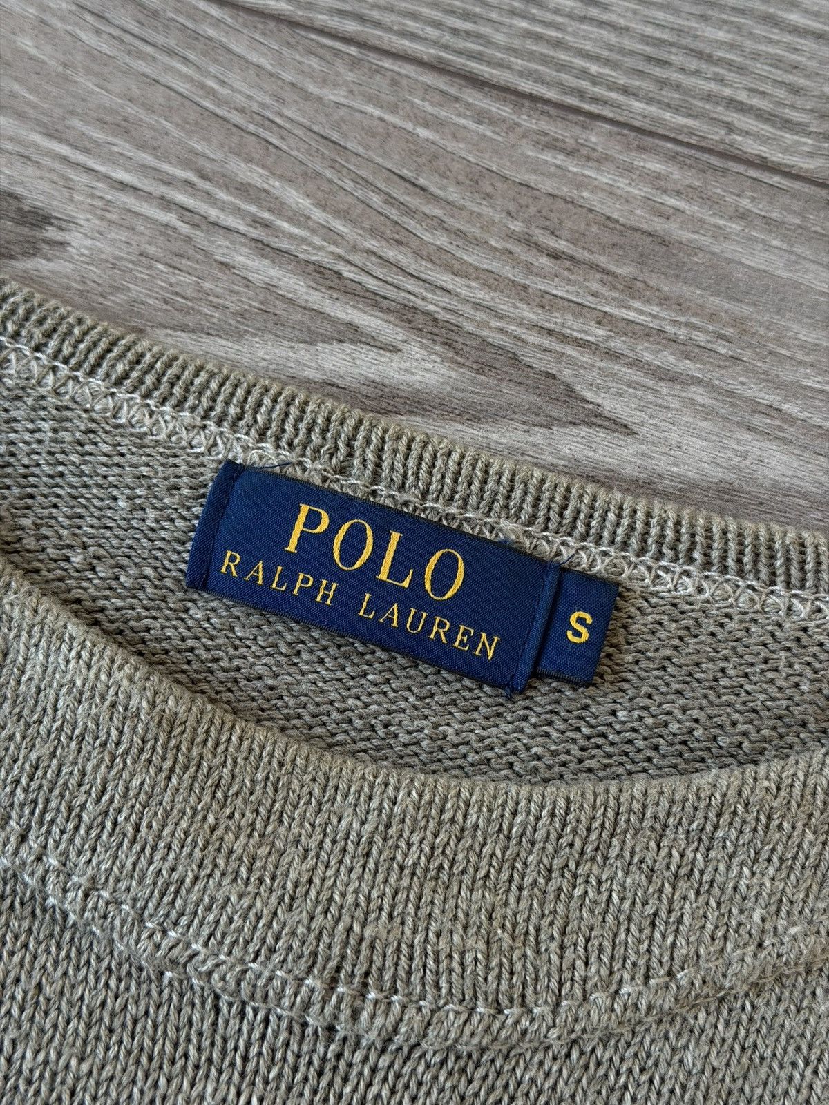 Polo Ralph Lauren Polo Ralph Lauren Grey Luxury Casual Knitted Sweater Size US S / EU 44-46 / 1 - 16 Thumbnail