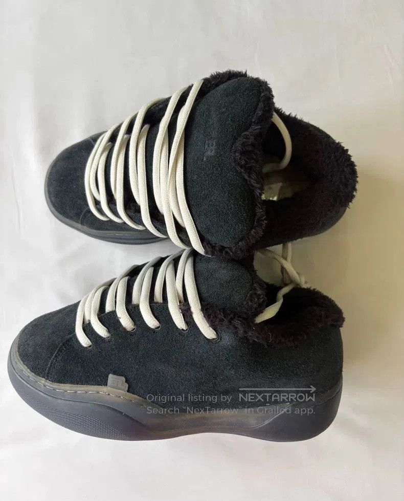 ERL ERL Suede Bread Skate Shoes in Black. Size US 8 / EU 41 - 3 Thumbnail