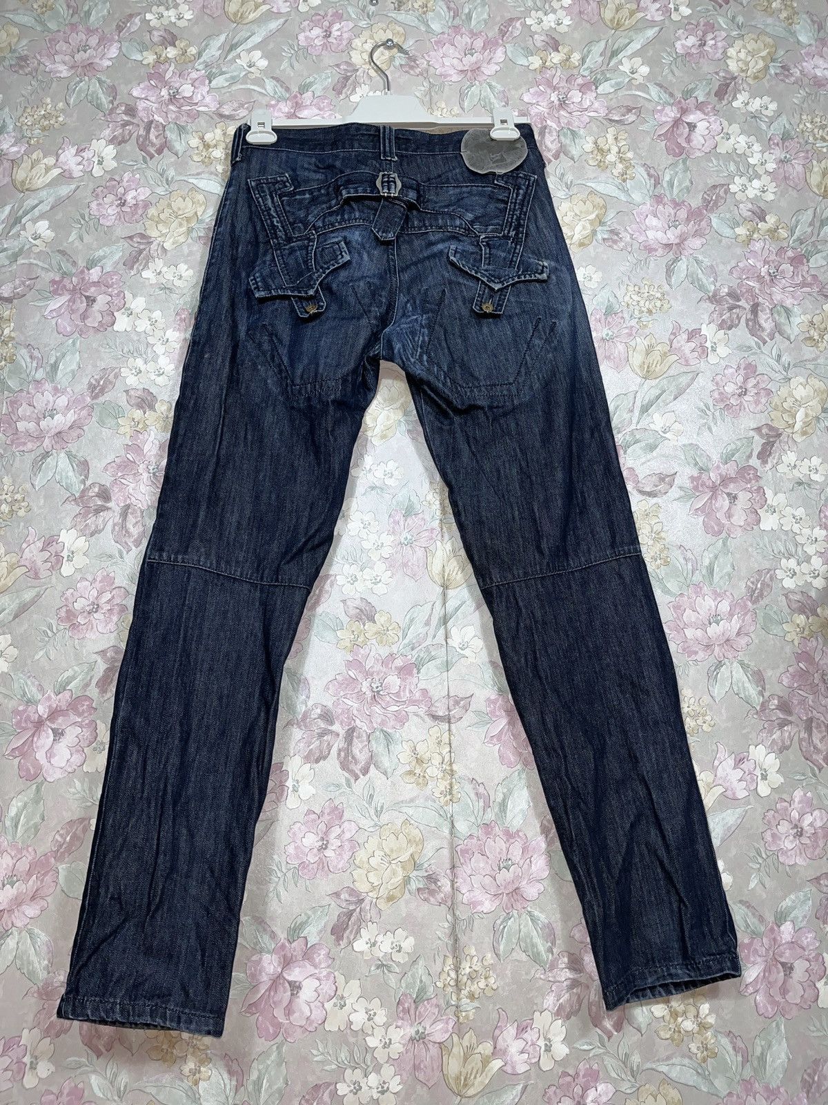 Frankie Morello vintage FRANKIE MORELLO Extra Premium Denim Jeans Acid Wash Size US 30 / EU 46 - 3 Thumbnail