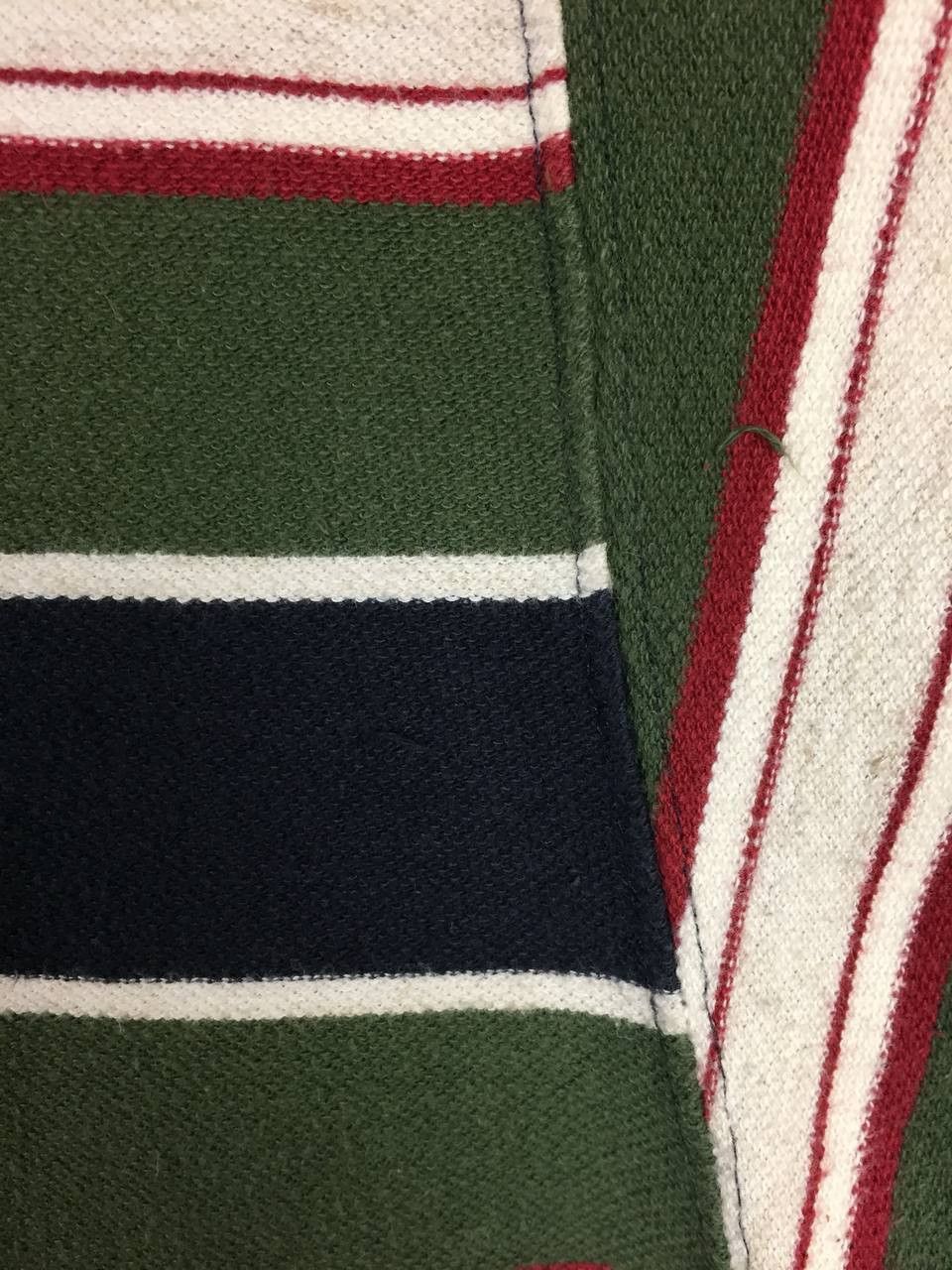 Chaps Ralph Lauren Vtg Chaps Ralph Lauren Crest Logo Striped Polo Shirt Size US L / EU 52-54 / 3 - 11 Thumbnail