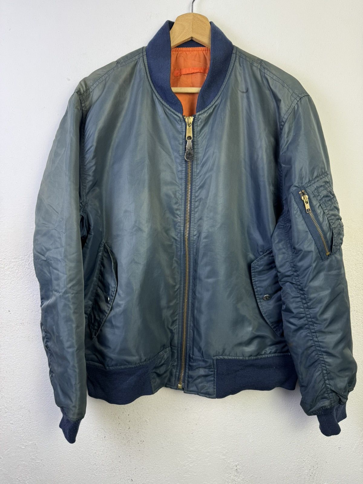 Other Vintage MA-1 Bomber Jacket Revasable Size US L / EU 52-54 / 3 - 1 Thumbnail