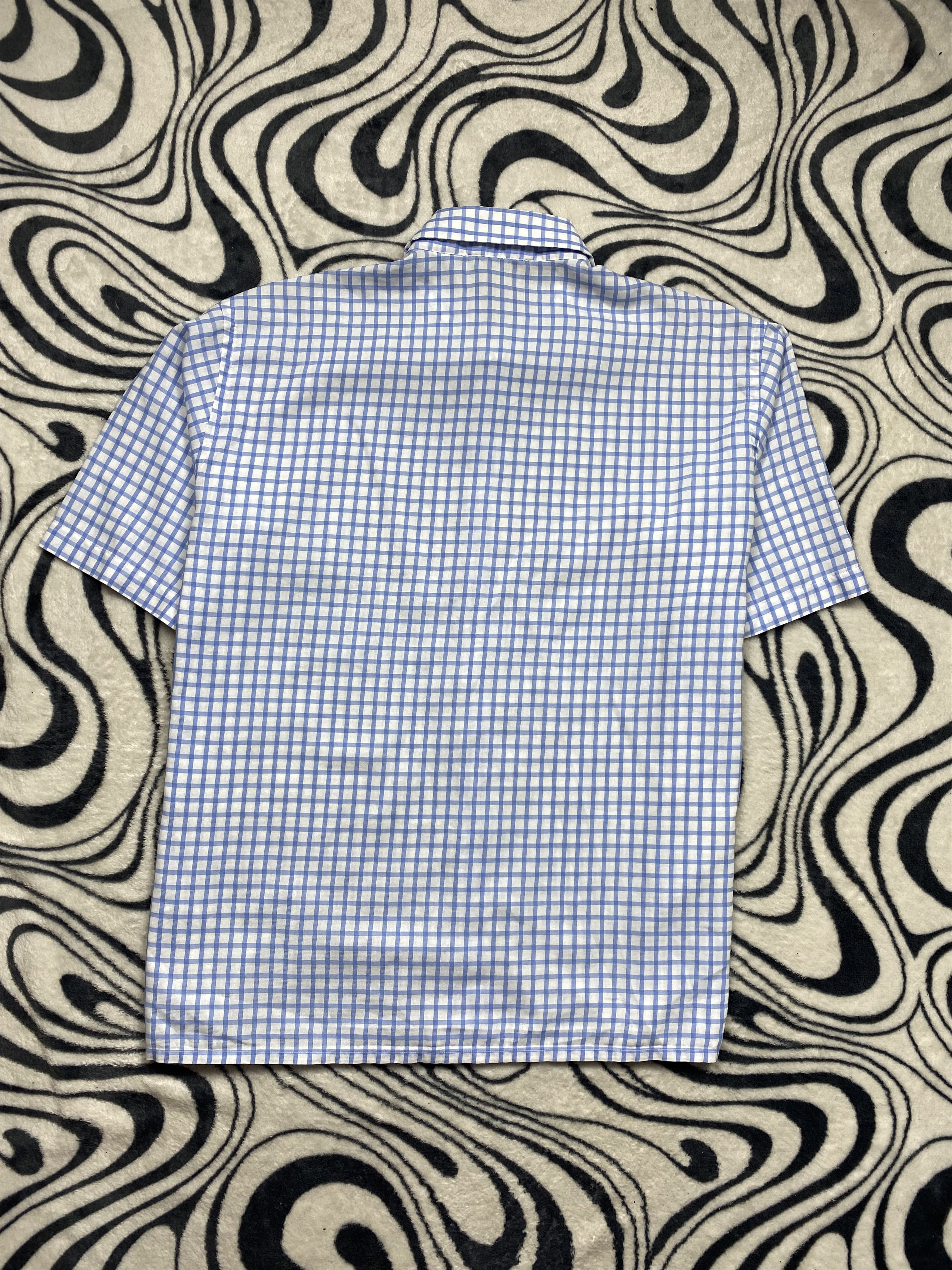 Yves Saint Laurent Yves Saint Laurent YSL Vintage Mens Short Sleeve Shirt Size US XL / EU 56 / 4 - 4 Thumbnail