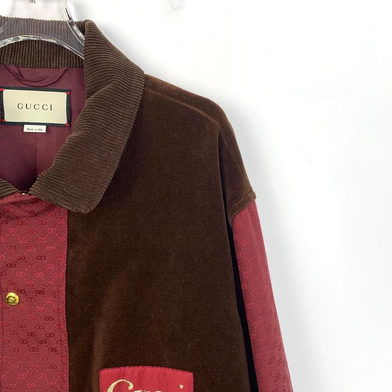 Gucci Gucci Color-blocking dark pattern double G full print long- Size US M / EU 48-50 / 2 - 3 Thumbnail