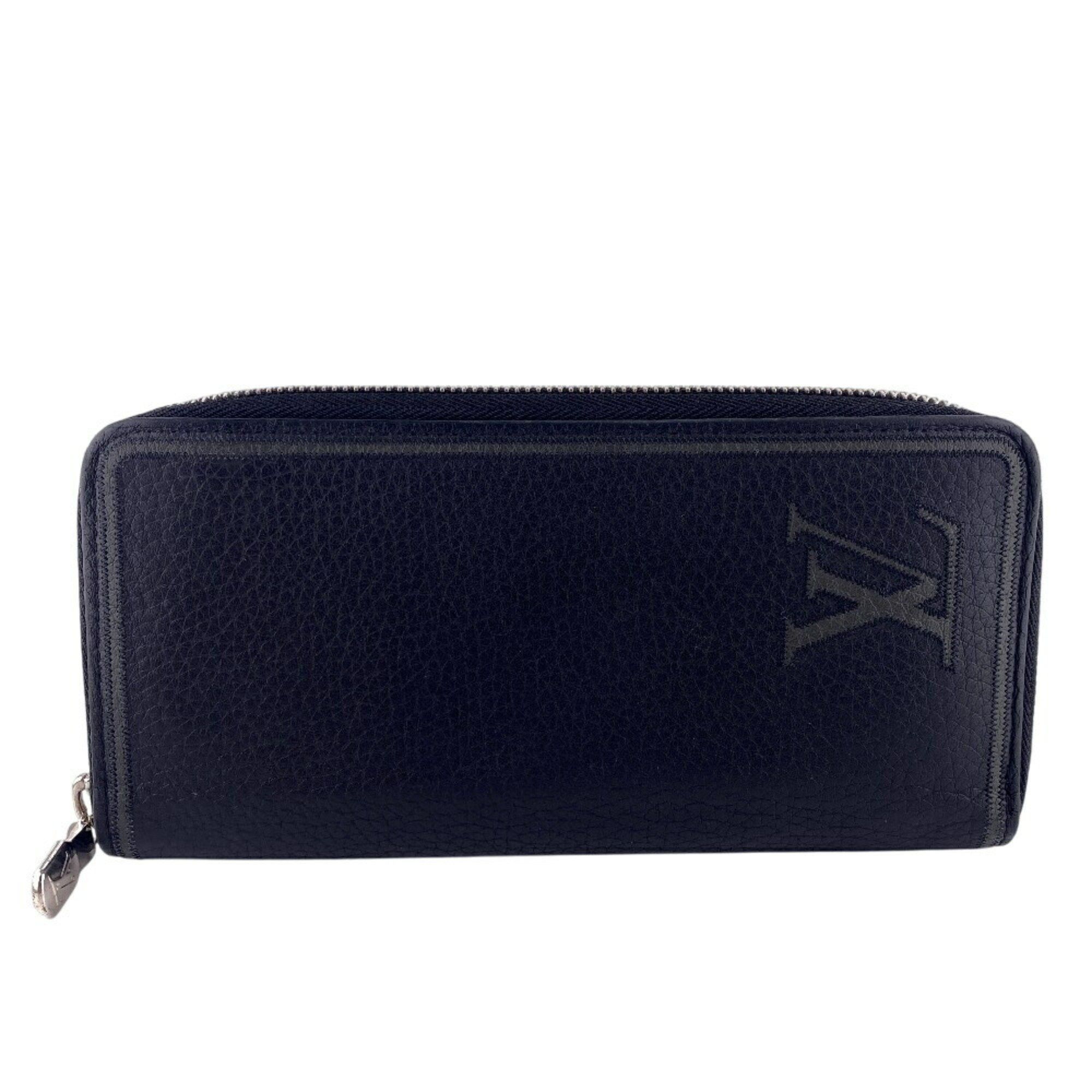 Louis Vuitton Louis Vuitton Wallet M68228 Zipper Vertical Long Black Size ONE SIZE - 1 Thumbnail