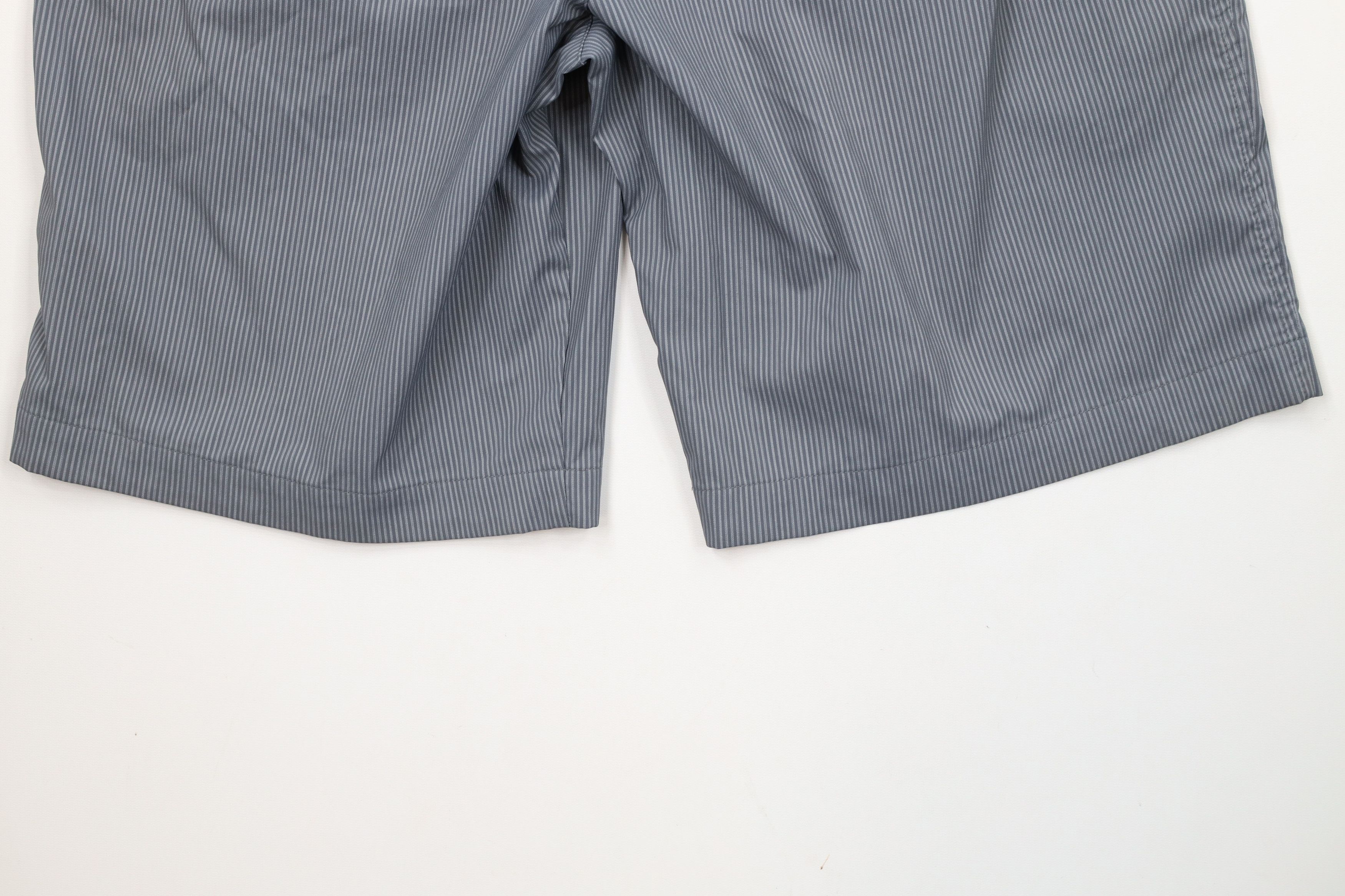 Nike × Vintage Nike Golf Flat Front Tech Golfing Golf Chino Shorts Gray Size US 38 / EU 54 - 10 Thumbnail