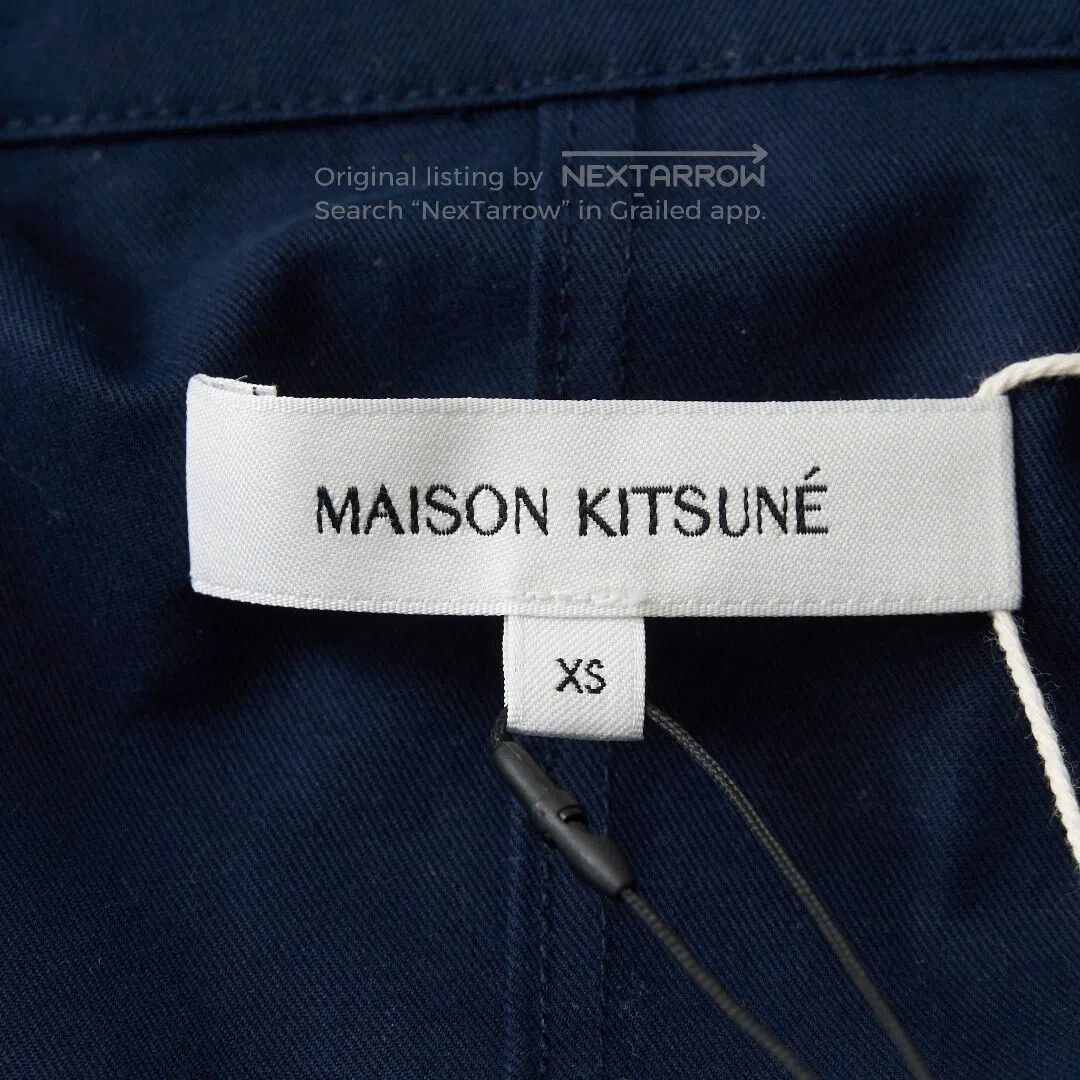 Madison Kitsune Men's Fox Logo Shirt in Blue, Men's (Size Xs) — image 6 of 6