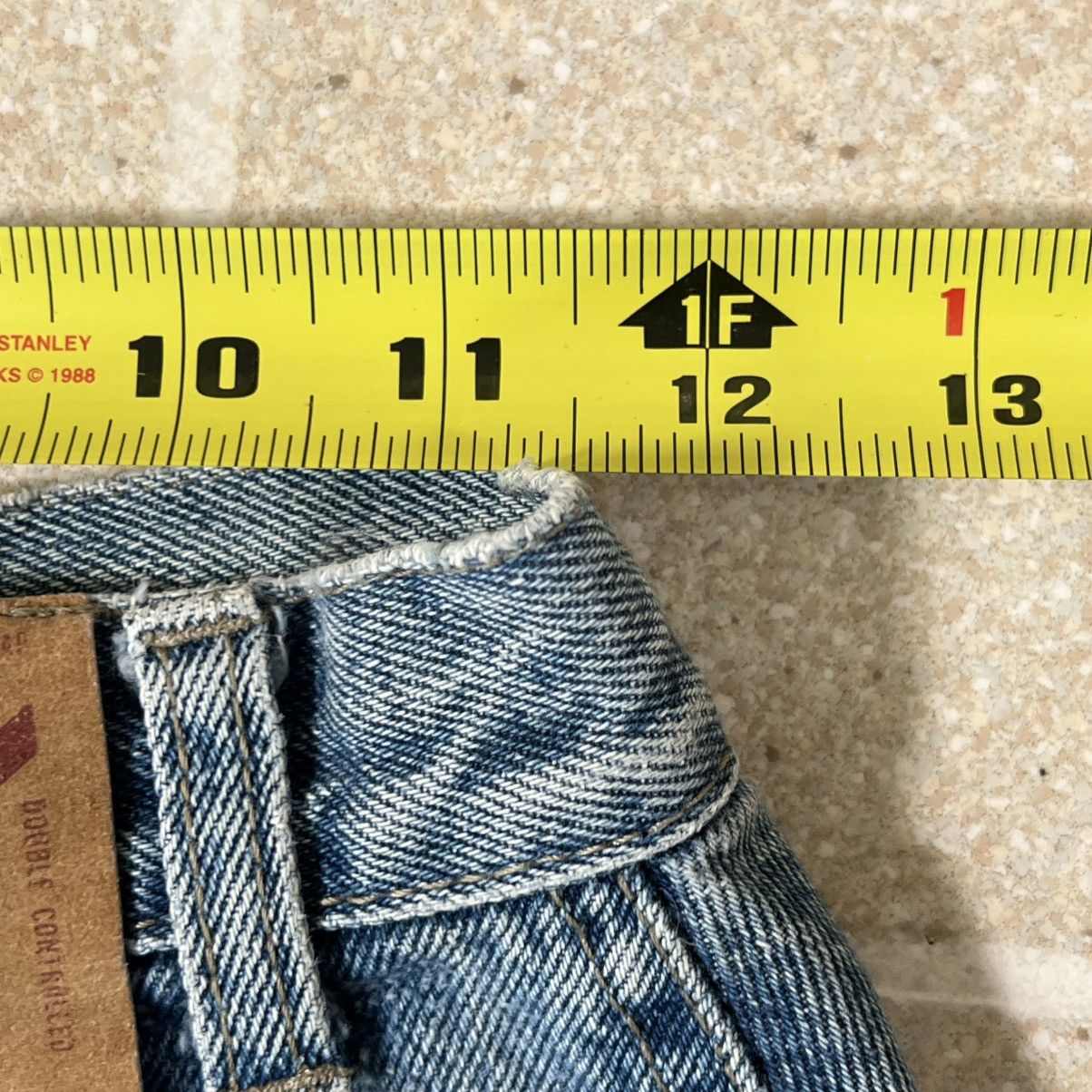 Sisley Vintage Women’s Sisley Denim Pencil Skirt Y2K Jorts Size 22" - 4 Thumbnail