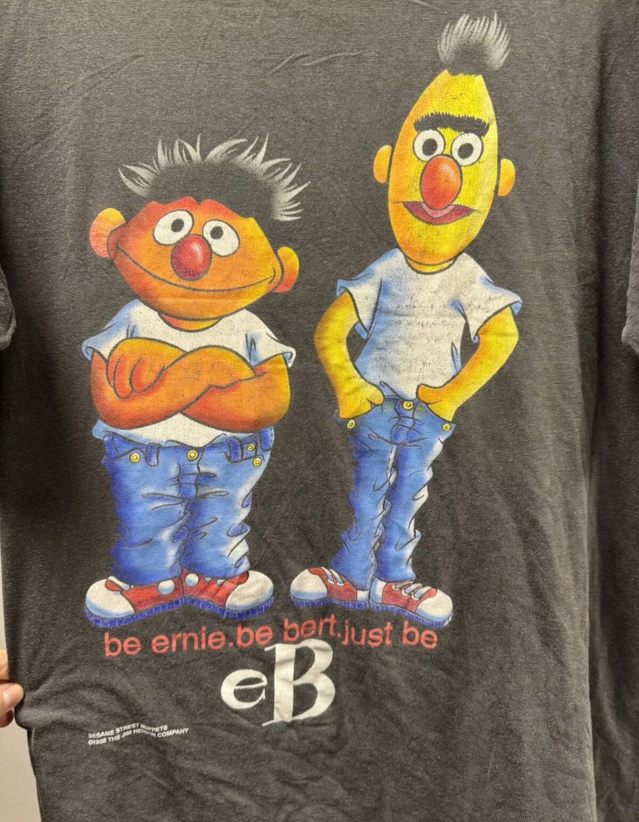 Cartoon Network × Vintage Vintage T Shirt Merch Sesame Street Muppets 1998 Movie Tee Size US XL / EU 56 / 4 - 4 Thumbnail