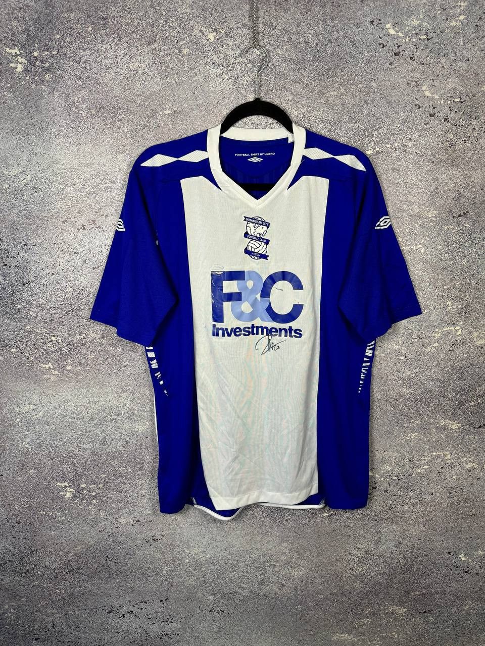 Umbro Vintage Birmingham City 2007/08 Umbro Soccer Jersey Size US L / EU 52-54 / 3 - 1 Thumbnail