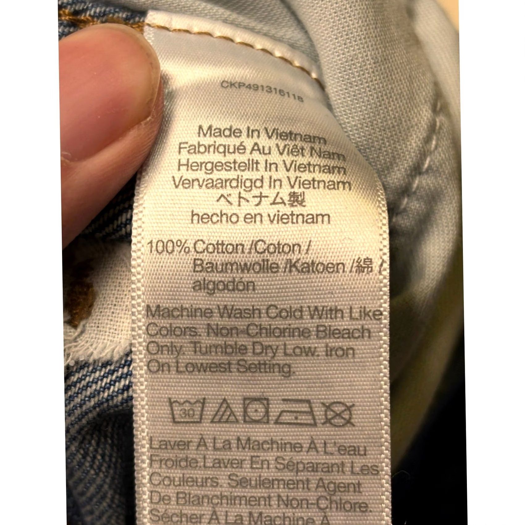 Madewell Madewell Jeans Wide Sweep Trouser Blue High Rise 100% Cotton 28W 32L Denim Five-Pocket Wide-Leg Women Vintage: No Size 28" / US 6 / IT 42 - 7 Thumbnail