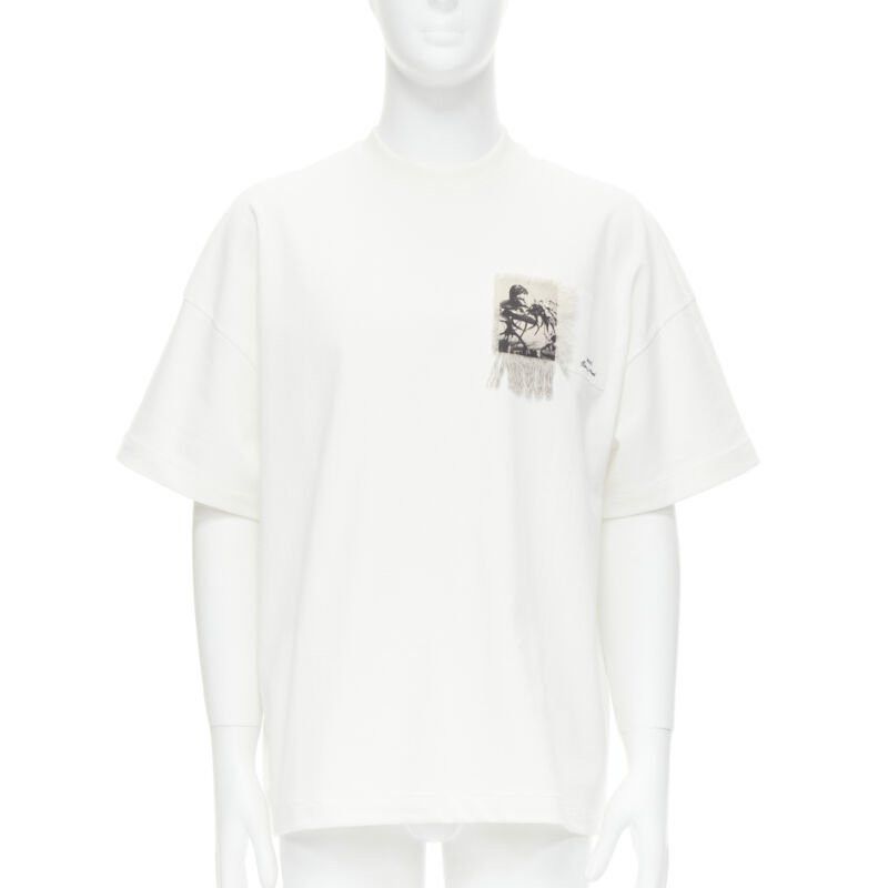 Jil Sander new JIL SANDER 2021 Florence Henri photo patchwork oversized boxy t-shirt XS Size US XS / EU 42 / 0 - 1 Thumbnail