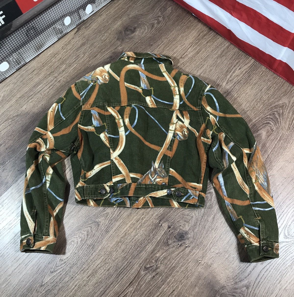 Vintage P.A.R.O.S.H. Vintage Rare Denim Jacket Made In Italy Size L / US 10 / IT 46 - 8 Thumbnail