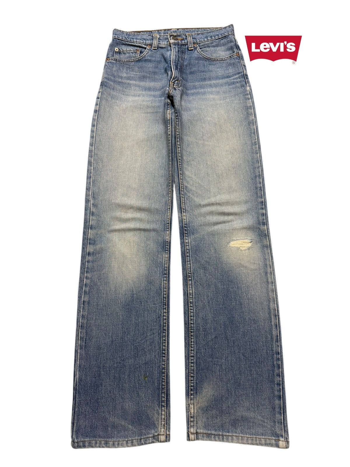 Levi's Vintage Levis 503 Classic Blue Faded Wash Distress Straight Size US 28 / EU 44 - 1 Thumbnail