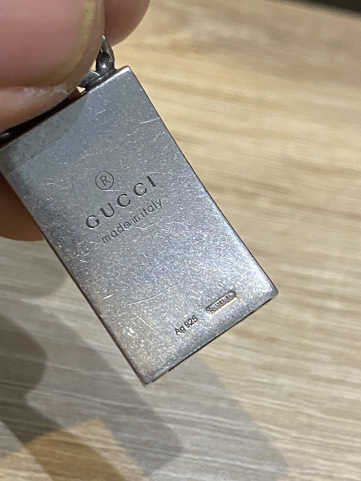 Gucci Authentic GUCCI Diamantissima Bracelet Silver 925 Kihei Size ONE SIZE - 11 Thumbnail