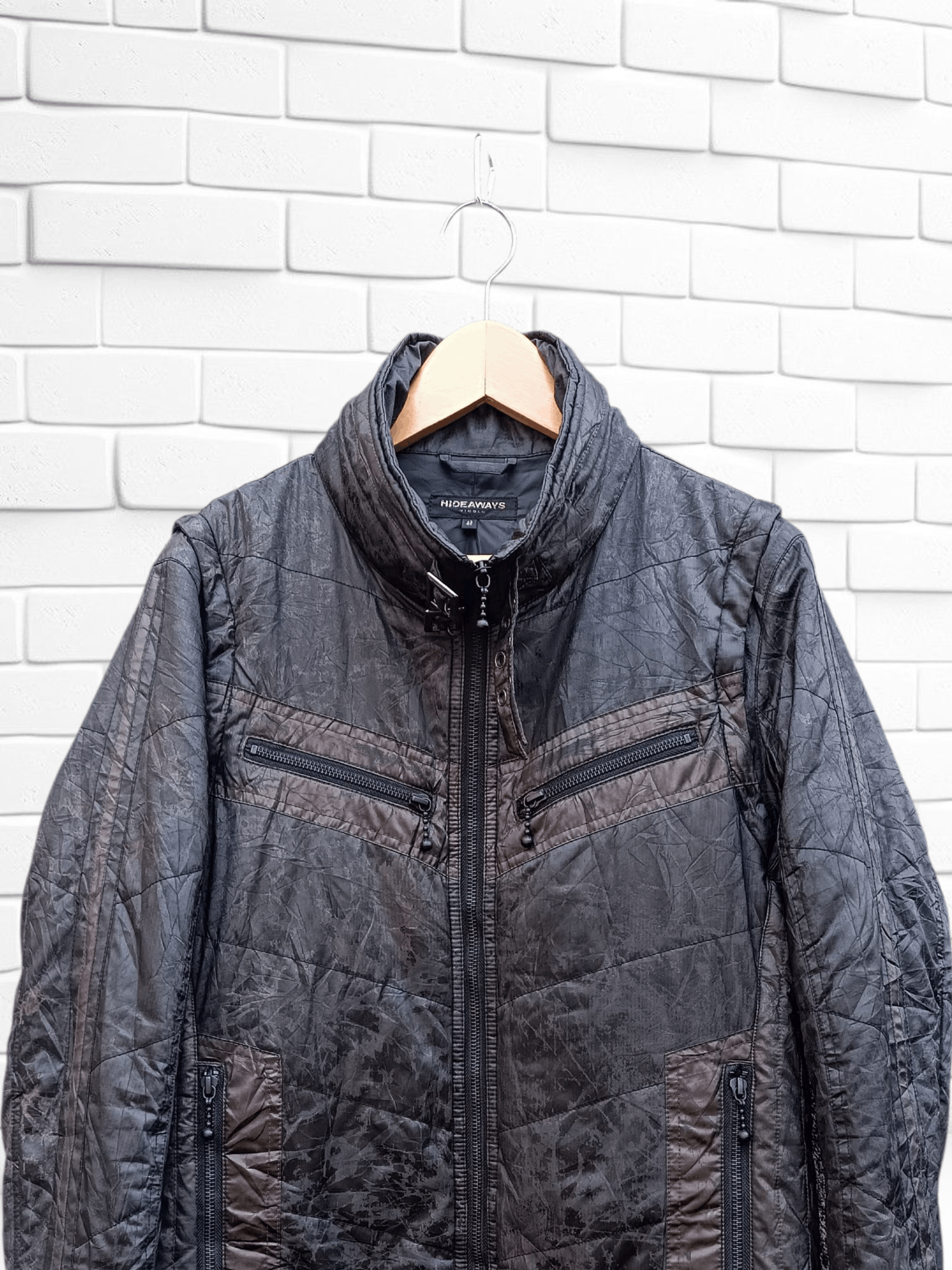Japanese Brand Japanese Convertible Down Dirty Sport Biker Jacket Size US M / EU 48-50 / 2 - 4 Thumbnail