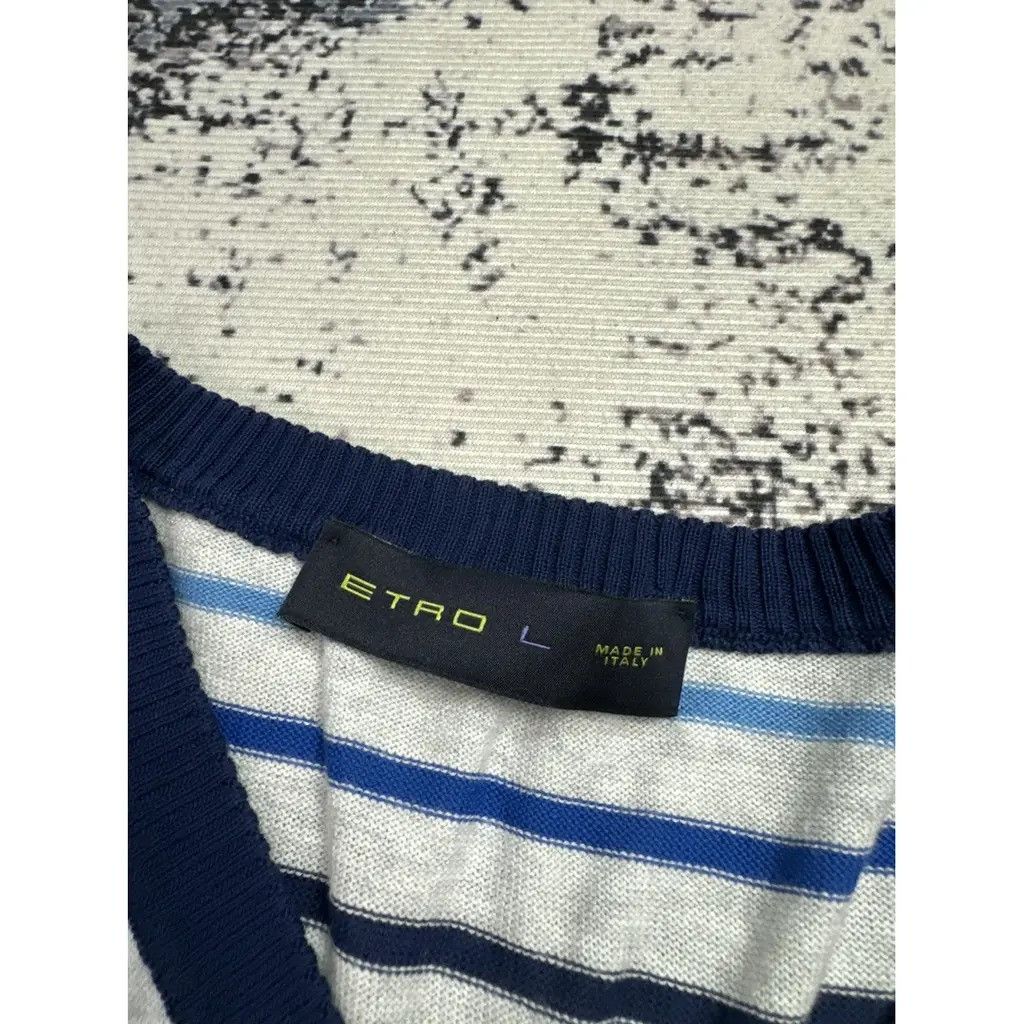 Etro Etro Jumper Striped Multicolour Size L Size US L / EU 52-54 / 3 - 4 Thumbnail