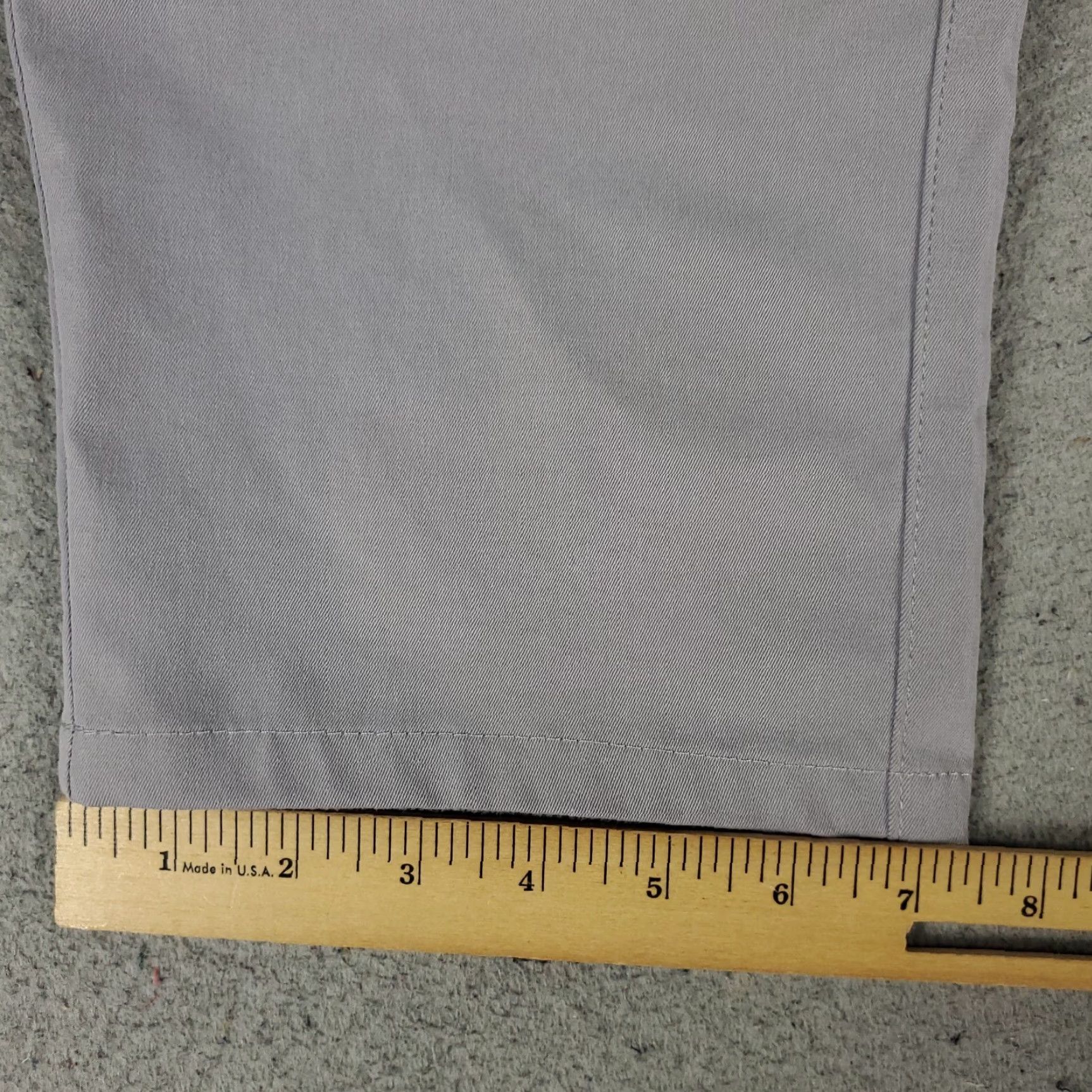 Peter Millar Peter Millar Gray Chino Pants Mens 40x27 5-Pocket Regular Fit Microfiber Size US 40 / EU 56 - 6 Thumbnail