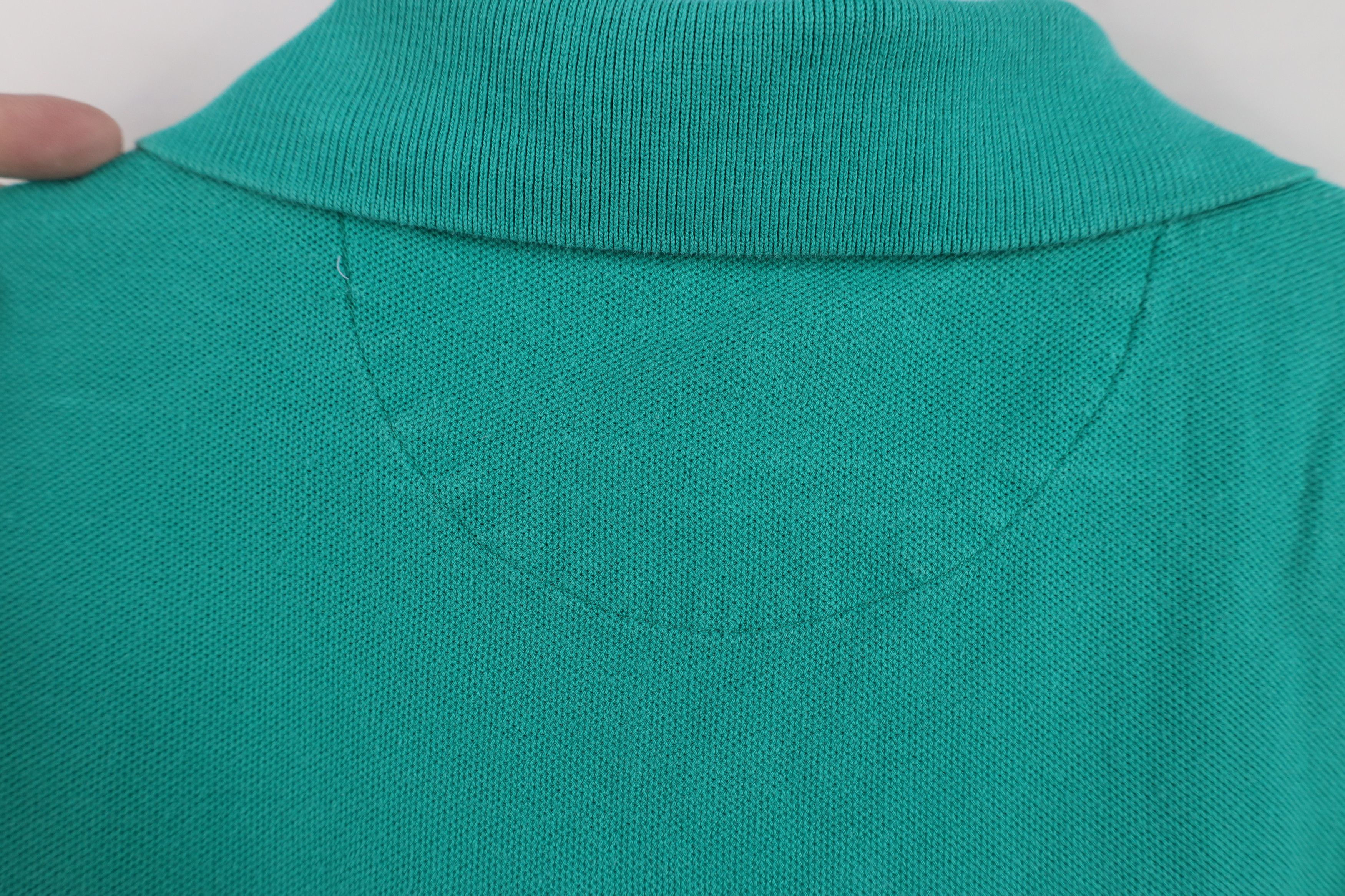 Eddie Bauer Vintage 90s Eddie Bauer Heavyweight Polo Shirt Teal Cotton Size US XXL / EU 58 / 5 - 10 Thumbnail