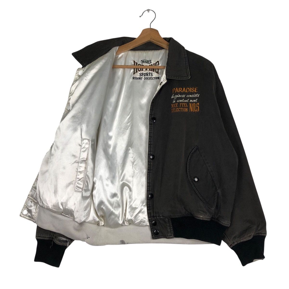 Japanese Brand 📌Vintage Bomber Jacket Creator Big Logo Issey Miyake Size US L / EU 52-54 / 3 - 12 Thumbnail