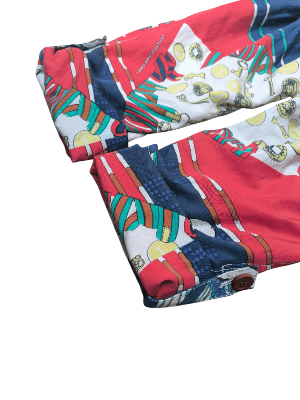 Issey Miyake × mercibeaucoup Vintage Silk Pants Mercibeaucoup by issey miyake Size 31" - 6 Thumbnail