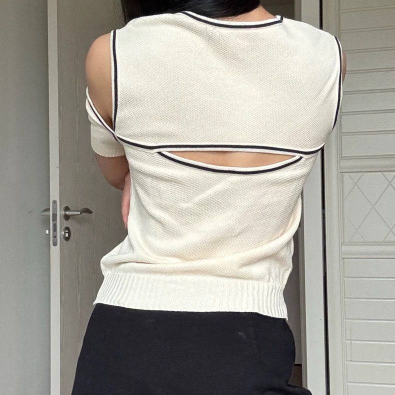 Vivienne Westwood Vivienne Westwood Cutout design short sleeve vest Size M / US 6-8 / IT 42-44 - 2 Thumbnail