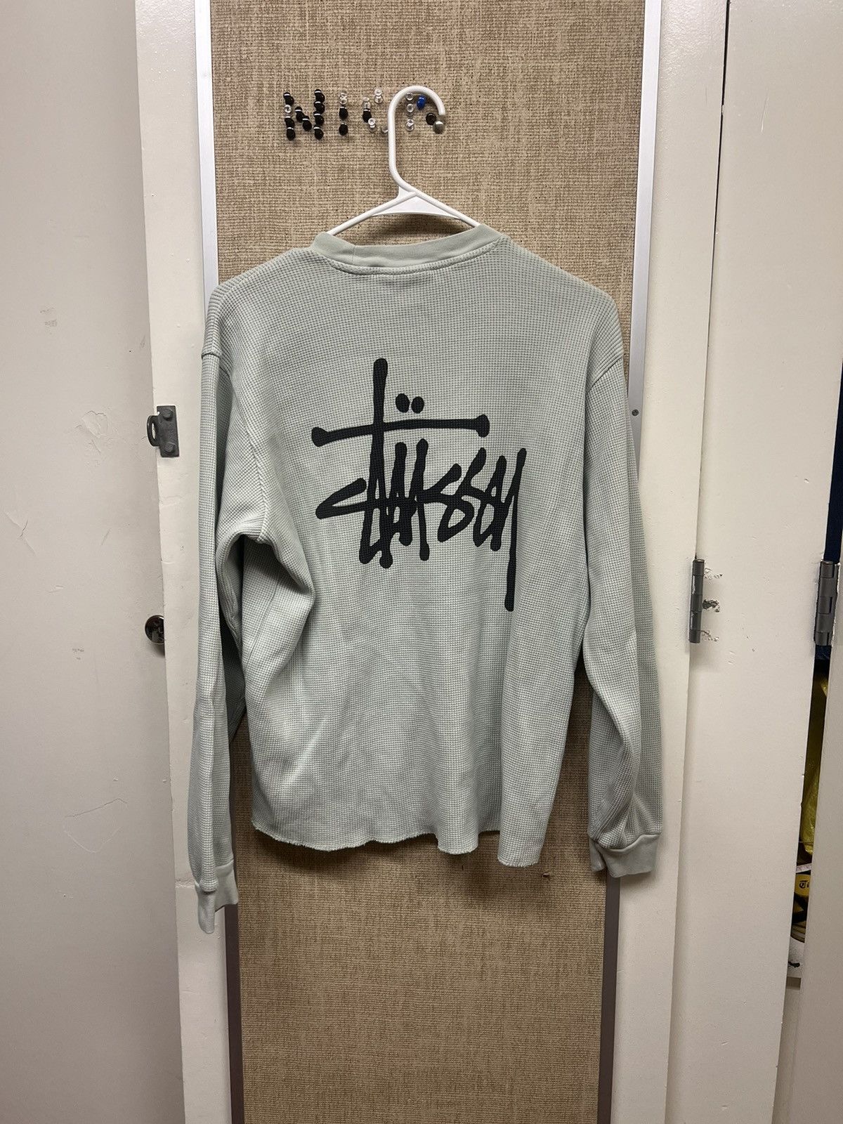 Vintage Stussy long sleeve thermal | Grailed