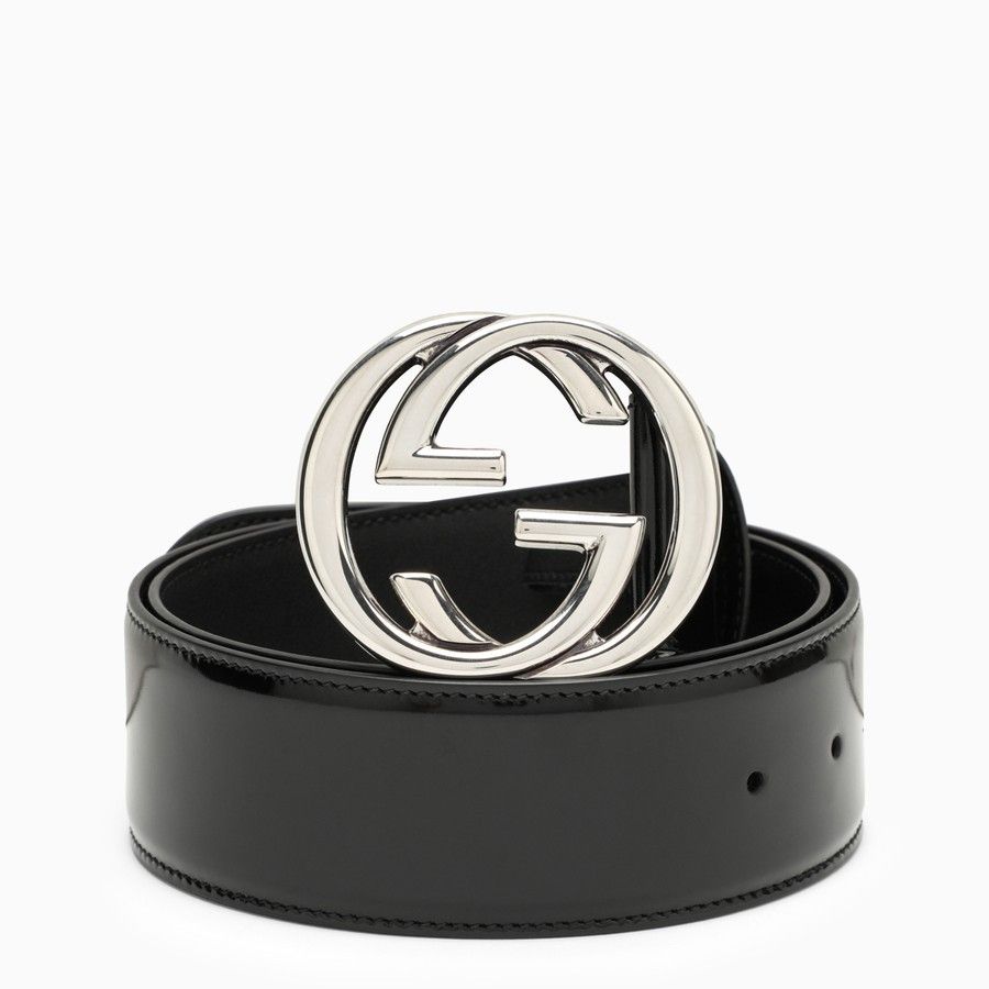 Gucci o1d2blof0824 Size: 80 / GG Leather Belt in Black Size ONE SIZE - 1 Thumbnail
