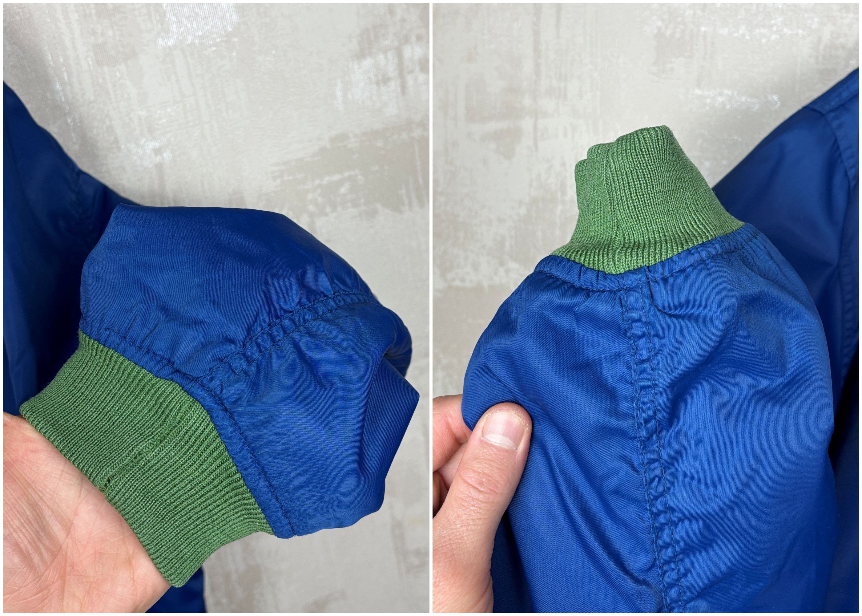 Vintage 90's NAF NAF Vintage Bomber Jacket Size fits to 2XL / 3XL Size US XXL / EU 58 / 5 - 11 Thumbnail