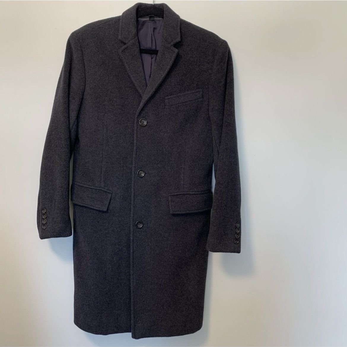 J.Crew Jcrew wool and cashmere black topcoat Size US S / EU 44-46 / 1 - 1 Thumbnail